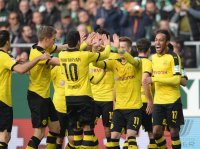 Fussball 1. Bundesliga Saison 15/16: SV Werder Bremen - Borussia Dortmund