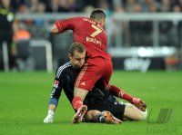 Fussball 1. Bundesliga, Saison 2011/2012:  FC Bayern Muenchen - Bayer 04 Leverkusen