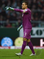 Fussball, 1. Bundesliga  Saison 2014/2015: Werder Bremen - Hertha BSC Berlin