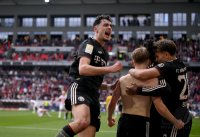 Fussball 1. Bundesliga  Saison  2025/2026  28. Spieltag SC Freiburg - FC Bayern Muenchen