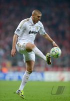FUSSBALL INTERNATIONAL  CHL HALBFFINALE 11/12:  Karim Benzema (Real Madrid)