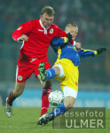 Fussball 1. Bundesliga: Oberhausen - Mainz, Zweikampf