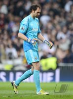 FUSSBALL INTERNATIONAL CHL ACHTELFINALE 12/13:  Torwart Diego Lopez (Real Madrid)