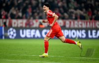 Fussball  Achtelfinal Rueckspiel CHL 25/26: FC Bayern Muenchen - Atalanta Bergamo