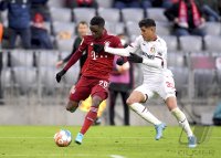 Fussball 1. Bundesliga Saison 21/22: FC Bayern Muenchen - Bayer 04 Leverkusen