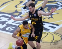 Basketball 1. Bundesliga  13/14  Walter Tigers Tuebingen  - MPH Riesen Ludwigsburg