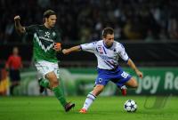 Fussball: Champions League Play-Offs Hinspiel, Saison 2010/2011: Bremen - Genua