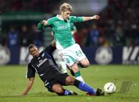 Fussball 1. Bundesliga: Bremen - Hamburg