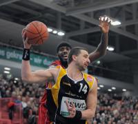 Basketball  1. Bundesliga 2008/2009   Walter Tigers - Brose Basket Bamberg