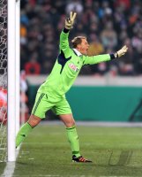 Fussball DFB Pokal, Saison 2011/2012, Viertelfinale: Torwart Manuel Neuer (FC Bayern Muenchen)