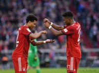 Fussball 1. Bundesliga Saison 18/19: FC Bayern Muenchen - Borussia Dortmund