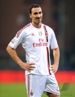 FUSSBALL SERIE A:  Zlatan Ibrahimovic (AC Mailand)