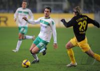 Fussball DFB Pokal  Achtelfinale 08/09   Borussia Dortmund - Werder Bremen