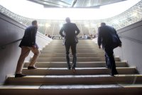 FUSSBALL 1. Bundesliga 2013/2014: FC Bayern Muenchen praesentiert den neuen Cheftrainer Josep Guardiola