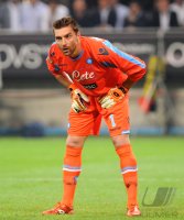 FUSSBALL SERIE A: De Sanctis Morgan (SSC Neapel)