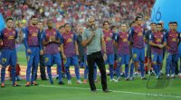 FUSSBALL International 2011/2012 :   Teamvorstellung FC Barcelona; Trainer Josep Guardiola