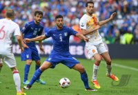 Fussball Europameisterschaft Achtelfinale 2016: Italien - Spanien