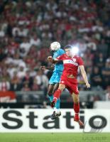 Fussball, Champions League: VfB Stuttgart - FC Barcelona