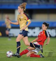 Fussball Frauen FIFA U 17  WM  2008   Deutschland - USA