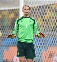 FUSSBALL WM 2014, HALBFINALE: Brasilien - Deutschland