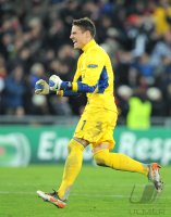 Fussball CHL  Saison 2011/2012:  Torwart Yann Sommer (FC Basel)