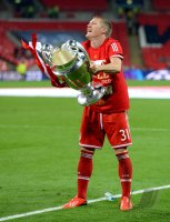 Fussball Champions League Finale 2013:  Borussia Dortmund - FC Bayern Muenchen