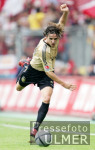 Fussball 1. Bundesliga: Bayern, HARGREAVES Einzelaktion
