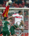 FUSSBALL VfB Stuttgart - Werder Bremen Spielszene