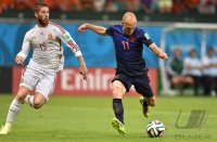 FUSSBALL WM 2014, Gruppenphase: Spanien - Niederlande