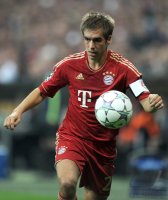 Fussball CHL  Saison 2011/2012:  Philipp Lahm (FC Bayern Muenchen)