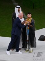 FUSSBALL WM 2022 Finale: Argentinien - Frankreich