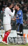 Fussball 1. Bundesliga: Arminia Bielefeld - VfB Stuttgart, Einzelaktion am Ball.
