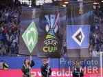 Fussball UEFA Cup Halbfinale  08/09  Hamburger SV - Werder Bremen