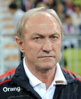 Fussball International EM 2012 - Testspiel :  Trainer Franciszek Smuda (Polen)