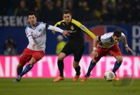 Fussball, 1. Bundesliga  Saison 2013/2014: Hamburger SV - Borussia Dortmund