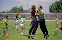 Fussball  WM 1986:  Schumacher, Beckenbauer (Deutschland)