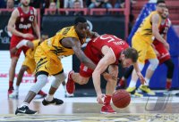 Basketball 1. Bundesliga 16/17 Hauptrunde: Walter Tigers Tuebingen - FC Bayern Muenchen