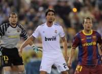 FUSSBALL International  COPA DEL REY  10/11:  Sami Khedira (Real Madrid)  verletzt