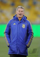 Fussball Trainer Oleg Blochin (Ukraine)