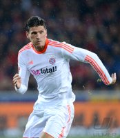 Fussball 1. Bundesliga  Saison 2012/2012: Mario Gomez (FC Bayern Muenchen)