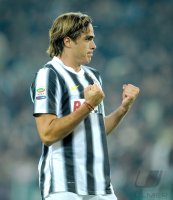 FUSSBALL SERIE A:  Jubel Alessandro Matri (Juventus Turin)