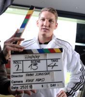 FUSSBALL Werbeaufnahmen Mercedes-Benz mit der Deutschen Fussball-Nationalmannschaft