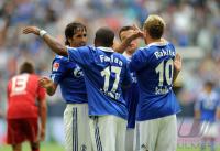 FUSSBALL: LIGA TOTAL CUP 2010 , 1. HALBFINALE: FC Schalke 04 - Hamburger SV