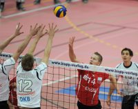 Volleyball 1. Bundesliga   Saison 2011/2012:   ENBW TV Rottenburg - Berlin Recycling VolleysBesichtigung der Werkstatt der Schoenbuchbahn;