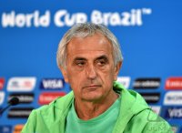FUSSBALL WM 2014  Achtelfinale PK; Trainer Algerien Vahid Halilhodzic (Bosnien-Herzegowina)