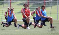 Fussball 1. Bundesliga: Training beim FC Bayern Muenchen