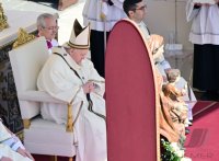 Vatikan, Rom Ostermesse 2022  Papst Franziskus I.