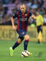 FUSSBALL International 2014/2015: Andres Iniesta (Barca)