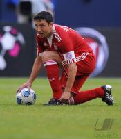 Fussball 1. Bundesliga: T Home Cup , FC Bayern Muenchen - HSV