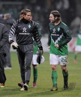 Fussball Champions League  Saison 2010/2011: SV Werder Bremen - Inter Mailand